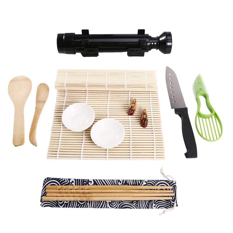 Sushi Making Kit - مجموعة أدوات تحضير السوشي A19F -