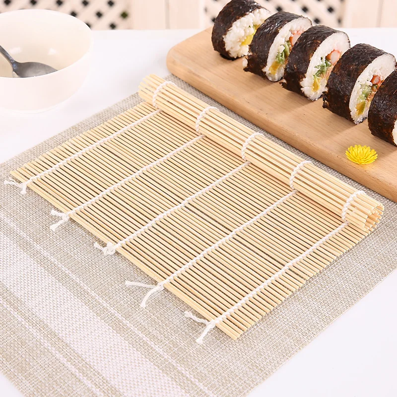 الخيزران السوشي المتداول حصيرة - مراجعة Sushi Making Kit وسعره