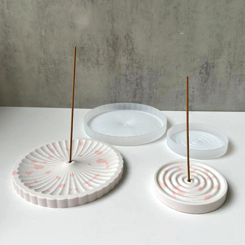 قالب سيليكون لصينية البخور، قا - مراجعة Incense Holder وسعره