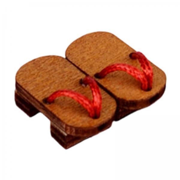 أحذية جيتا خشبية صغيرة مصنوعة  - مراجعة Geta Wooden Sandal وسعره